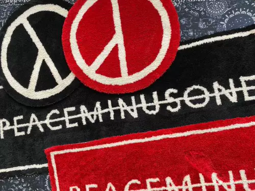 Бренд Tide Peceminusone, Quan Zhilong, тот же PMO Anti -War Carpet ins net net red decorative -resperation