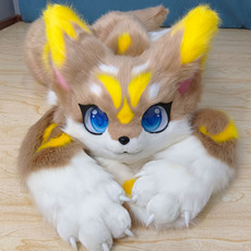 furry福瑞/兽装 全装fursuit兽装 日系furry成品现货 福瑞猫头狗头全套整装