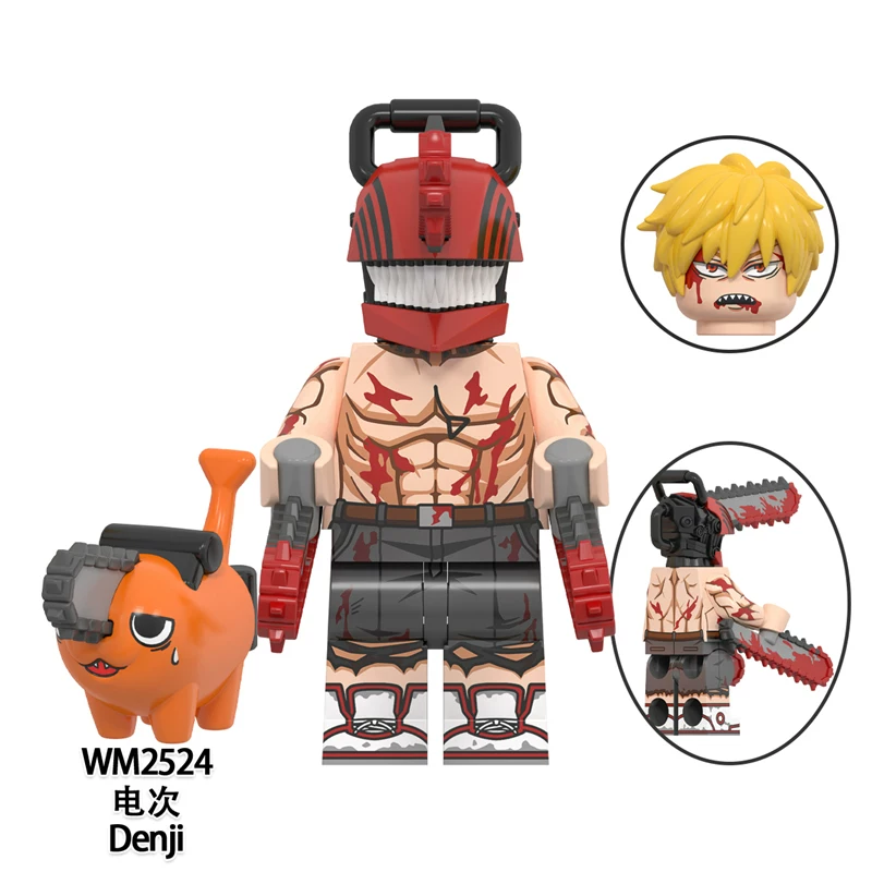Совместимо с Ledu Gaosawn Demon Demon Demon Electricity, собранные конструкторы Qita Papawa, игрушка-человек WM6159