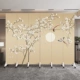 Tùy chỉnh 
            màn hình văn phòng kiểu Trung Quốc vách ngăn phòng khách gấp di động bóng râm nhà hàng khách sạn trong nhà màn hình gấp hoa và chim trong nhà vách tường nhựa giả gỗ