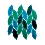 Интернет -цепочка -магазин лист кухонная туалетная фоновая настенная плитка из темно -зеленый ледяной треск кирпич кирпичная мозаика