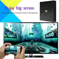 Smart Tv Box 4K Media Player Android 9.0 T9 RK3318 QuadCore