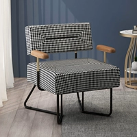 Диван-сахарный кубик с узором «гусиные лапки»