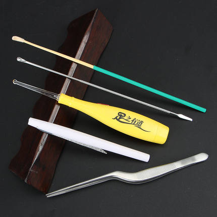 专业采耳工具套装掏耳神器掏挖耳朵鹅毛棒耳