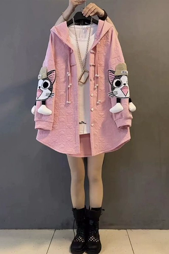 Универсальный кардиган, осенний базовый приятный телу комплект, в западном стиле, большой размер, по фигуре