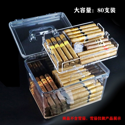 Кубинская сигарная увлажняющая коробка запечатывает профессиональная спиртовая питатель