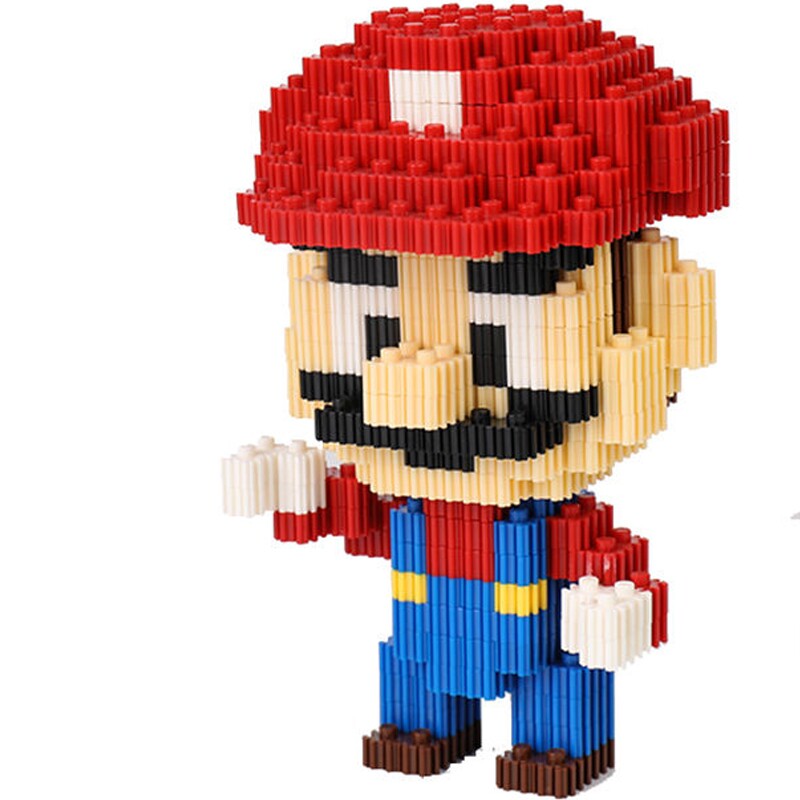 幼儿积木微型钻石拼插小颗粒拼装积木女孩益(热品库)