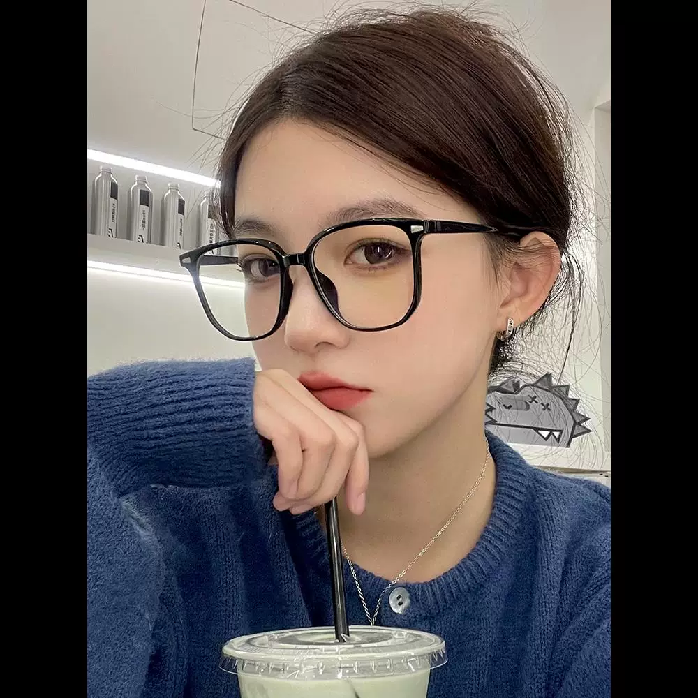 Glasses suitable for small faces women's glasses without pow