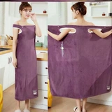 Банное полотенце, быстросохнущий милый банный халат для школьников, юбка, эффект подтяжки