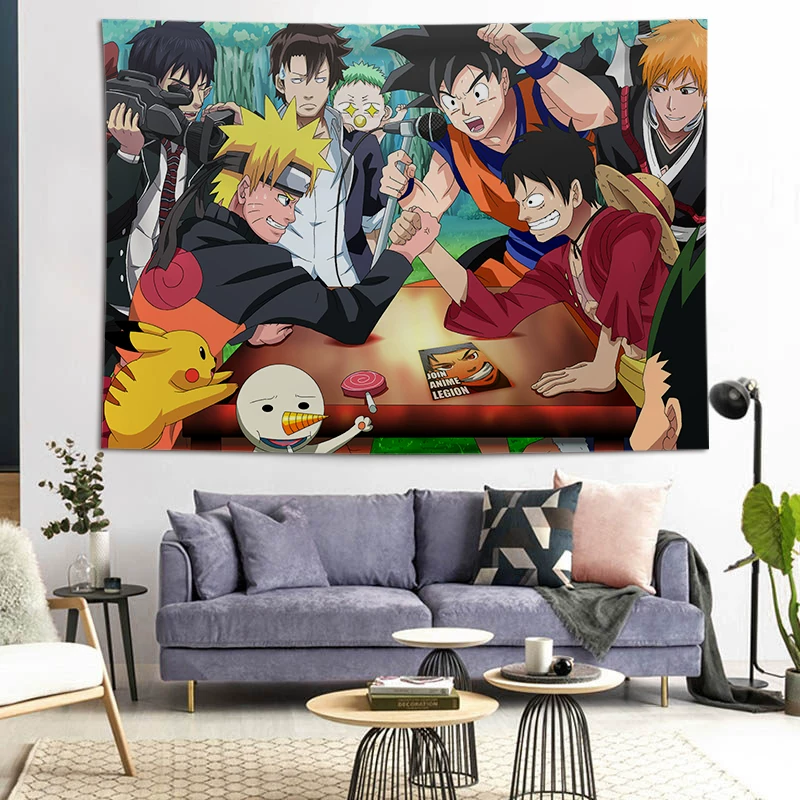 Naruto Background Factering INS Room Decoration