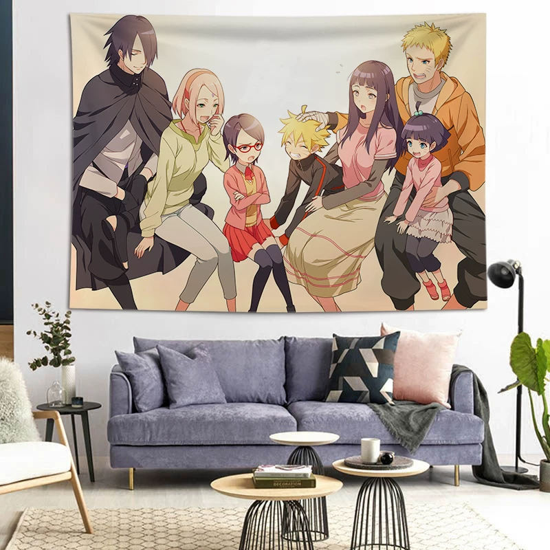 Naruto Background Factering INS Room Decoration