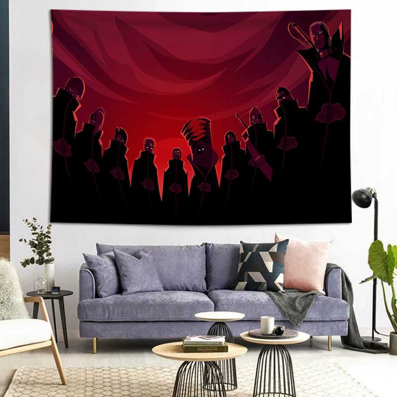 Naruto Background Factering INS Room Decoration