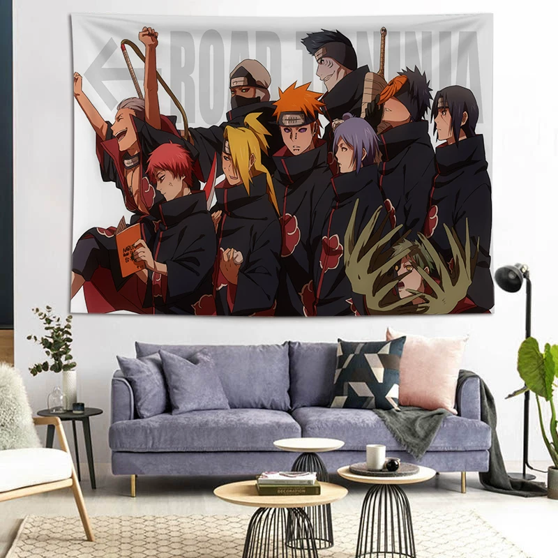Naruto Background Factering INS Room Decoration