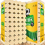 臻木竹浆本色卫生纸卷纸家用卷筒纸巾手纸厕