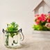 Bí ngô treo chai bí ngô thủy tinh thủy tinh chứa bình thủy tinh - Vase / Bồn hoa & Kệ chậu nhựa trắng Vase / Bồn hoa & Kệ