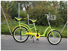 Двухместный / трехместный велосипед 情侣双人自行车20寸22寸观光单车两人车成人亲子车景点出租