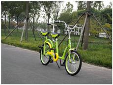 Двухместный / трехместный велосипед 情侣双人自行车20寸22寸观光单车两人车成人亲子车景点出租