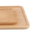 Đĩa gỗ kiểu Nhật Bản khay gỗ cứng gia đình khay trà hình chữ nhật đĩa bánh trái cây đĩa ăn tráng miệng đĩa gỗ đĩa trái cây - Tấm