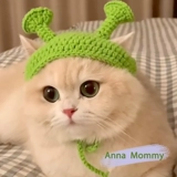 Шапка, летний шерстяной шлем, трикотажный милый аксессуар подходит для фотосессий, популярно в интернете