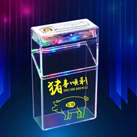 262 Зарядка прозрачных сигаретных ящиков проходит плавно