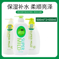 Комплект, гель для душа, 650 мл, 600 мл