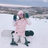 Лыжные детские водонепроницаемые ветрозащитные штаны, удерживающий тепло лыжный лыжный костюм, увеличенная толщина