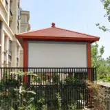 Балконный дождь, защищающий от дождя и поставка ветропродажного ветропроницаемого солнцезащитного крема, зажигая солнечный клык следовал автоматическому автоматическому