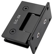 Thép Không Gỉ 304 180 Độ Nhà Tắm Kẹp Cửa Kính Kẹp Tắm Bản Lề Bản Lề Đen Mờ Cửa Kính Đen bản lề thủy lực cửa kính