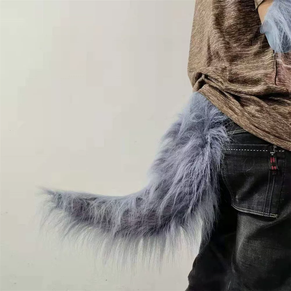 Латексная маска для Reagsen Grand Gray Wolf Wolf Wolf Claw, реквизит для, персонаж аниме