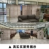 vách ngăn nhựa giả gỗ Tùy chỉnh 
            ánh sáng sang trọng màn hình phân vùng phòng khách gấp di động trang trí văn phòng khách sạn hiện đại tối giản mới bức tường mềm Trung Quốc bình phong vách ngăn Màn hình / Cửa sổ