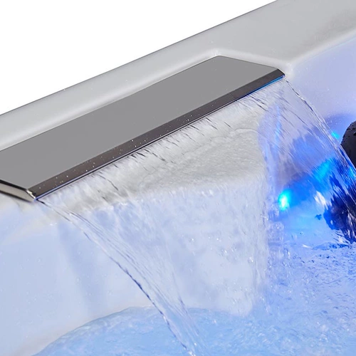 Ванная массажа на открытом воздухе, интеллектуальная постоянная температура нагрева виллы большая ванна дома горячая весенняя бассейн.