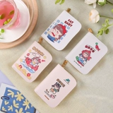 Картхолдер, милая универсальная сумка через плечо для водительских прав, брендовый мультяшный вместительный и большой кошелек