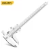 hình ảnh thước cặp Dụng cụ Deli Caliper cơ khí Vernier Caliper Thép carbon công nghiệp chính xác cao Wenwan Caliper DL92150 200 300 thước kẹp đồng hồ cơ thước cặp dùng để đo Thước kẹp cơ khí