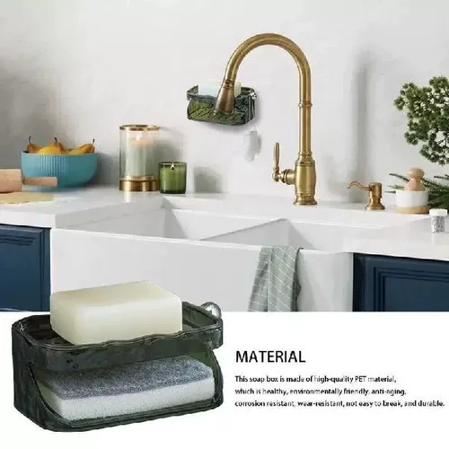 Мыльная коробка перфоратеновая чашка на стене сингл и