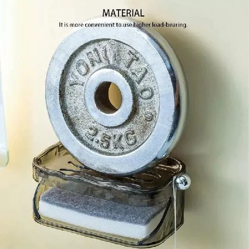 Мыльная коробка перфоратеновая чашка на стене сингл и