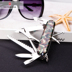 Swiss Sergeant Knife Saber Original 91MM Ngụy trang Hunter 1.3713.94 Dao gấp đa chức năng cầm tay dụng cụ đa năng Victorinox Swiss Army Knife