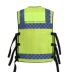 Đa năng lưới phản quang áo vest nhiều túi an toàn đường bộ áo phản quang tuần tra thoáng khí in LOGO quần áo bảo hộ có phản quang 