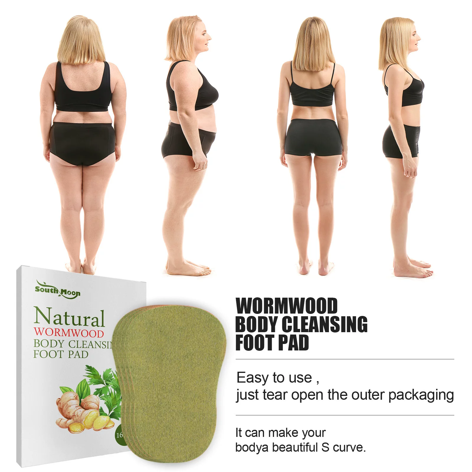 [wormwood body cleaning foot patch relieves body pressure and]