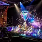 Лампа - это слишком яркая затененная пленка сеточная заката, легкая пленка из бумажного толкателя, изменение цвета атмосфера световая наклейка Цвет Мембрана круглая паста