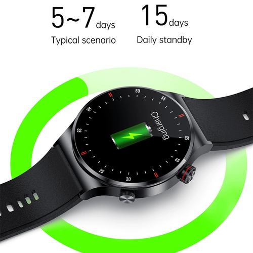 2023 New Bluetooth Call Smart Watch Men Pull Touch Screen SP