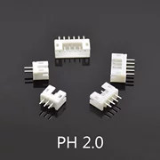 50pcs/Lot PH2.0 Pins Header Connector 2P 3P 4P 5P 6Pin 2mm P