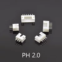 may in hoa don 50pcs/Lot PH2.0 Pins Header Connector 2P 3P 4P 5P 6Pin 2mm P máy in giá rẻ