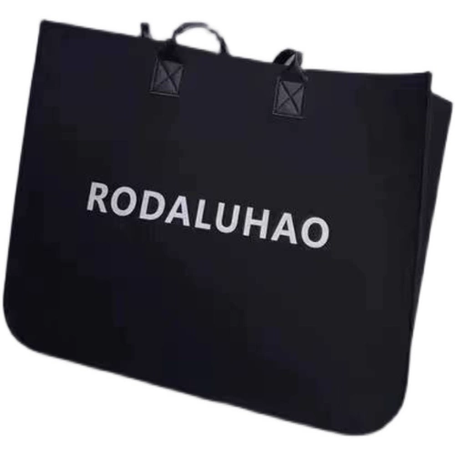 Модная вместительная и большая черная сумка на одно плечо подходит для мужчин и женщин, английский