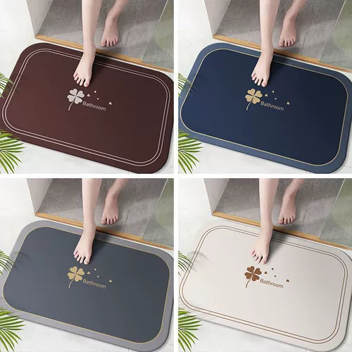Diatom Mud Toiet Waterbortion Place Pad Door Door Door вход в ванная комната против расщепления туалета дверь для ковров