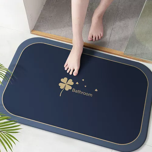 Diatom Mud Toiet Waterbortion Place Pad Door Door Door вход в ванная комната против расщепления туалета дверь для ковров
