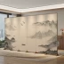 kệ đựng sách Màn hình gấp tùy chỉnh 
            di động Vách ngăn phòng khách Trung Quốc bằng gỗ nguyên khối văn phòng khách sạn phòng trà cảnh quan Màn hình gấp tùy chỉnh Tháp Wangyun giá treo tường Kệ