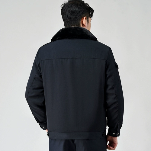 Зимняя куртка, кашемировый рабочий пуховик, увеличенная толщина