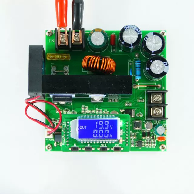 DC-конвертер 8-60V до 10-120V 900W Boost конвертер напряжения