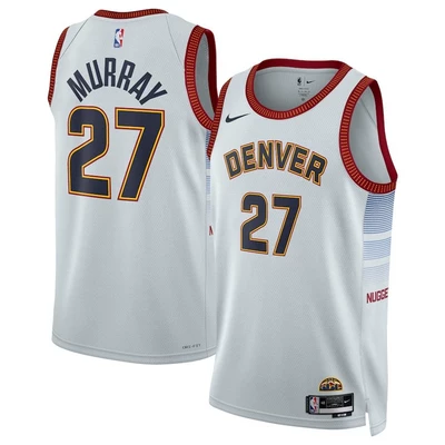 Американская версия Genuine Nuggets No. 15 Jakich Jersey 1 Porter Gordon Мужские баскетбольные ткани 27 Murray City Version