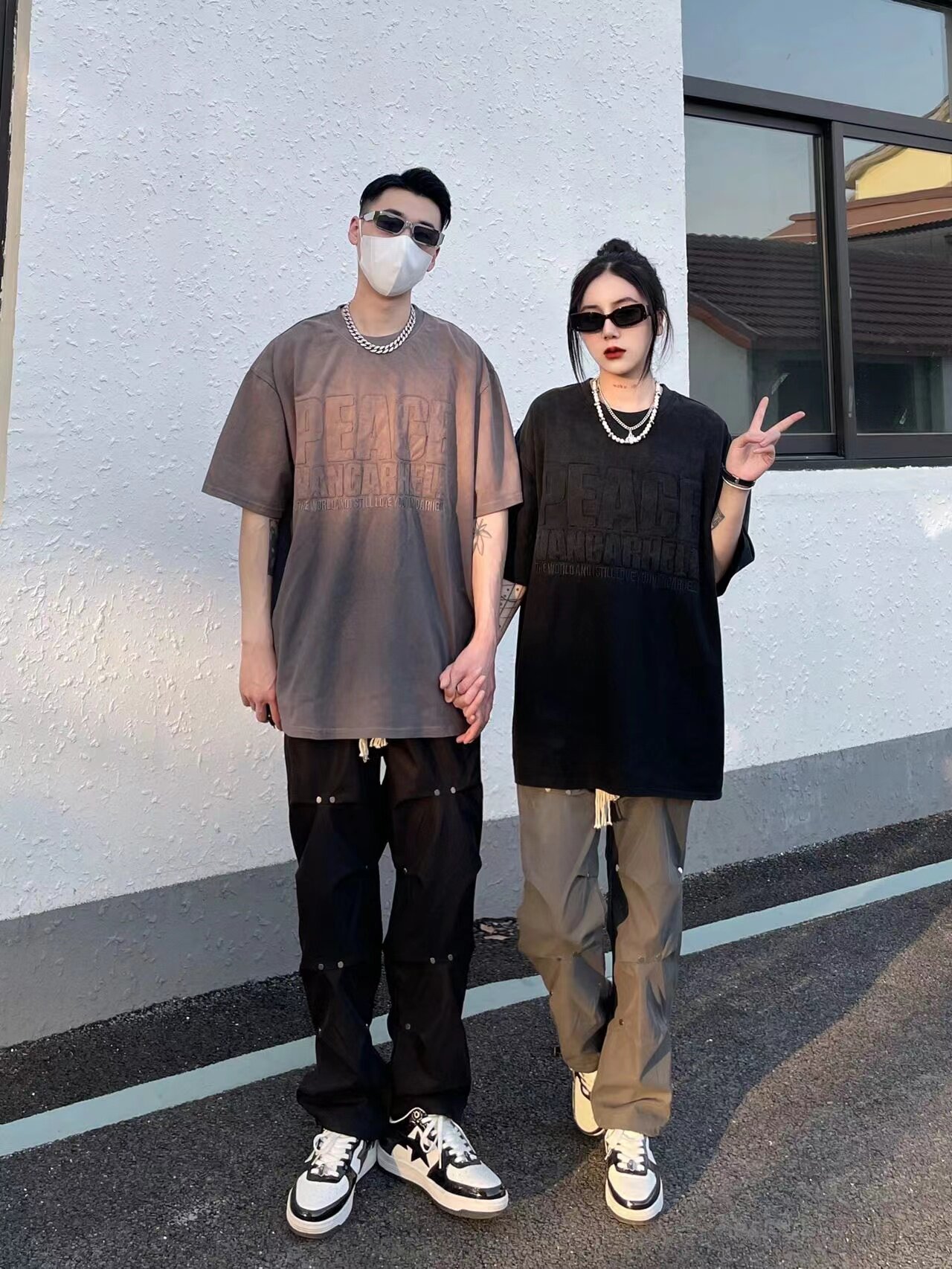 美式高街vi白底实物图